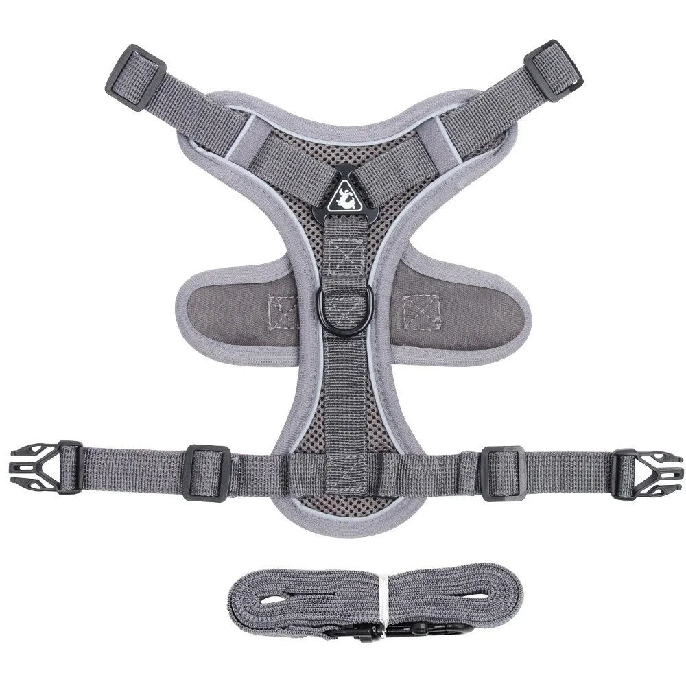 Reflective Vest Cat Harness & Leash Set – Escape Proof