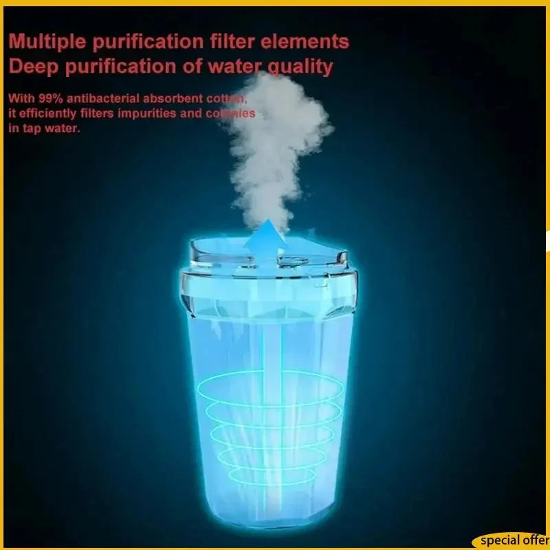 HOMEFISH Mini USB Humidifier & Aroma Diffuser – Coke Cup