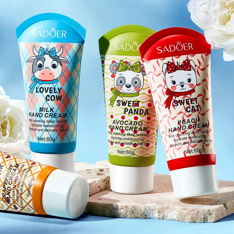 SADOER Milk Avocado Hand Cream – Moisturizing & Brightening Hand Cream Peaceful Pleasures Health and Wellness