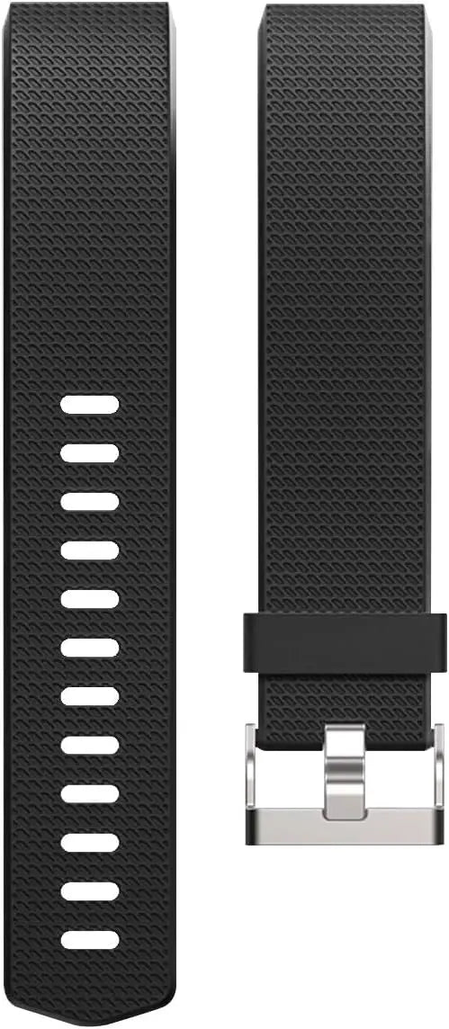 Soft TPU Replacement Band for Fitbit Charge 2 – S & L Peaceful Pleasures Health and Wellness black