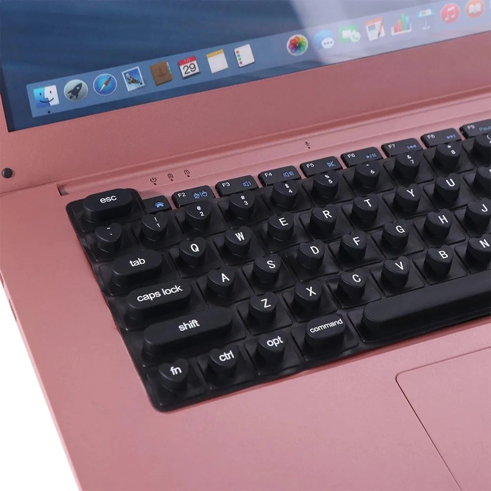 Silicone Laptop Keyboard Film Easy Typing Press Keyboard Membrane Convenient Protects Manicure Keyboard Protector Cover Peaceful Pleasures Health and Wellness