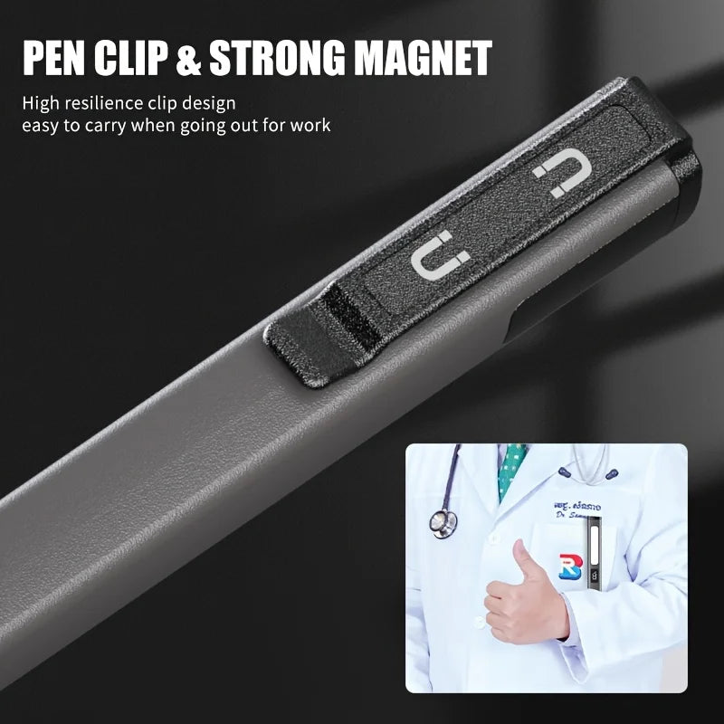 POCKETMAN Magnetic COB Pen Work Light USB Rechargeable LED
