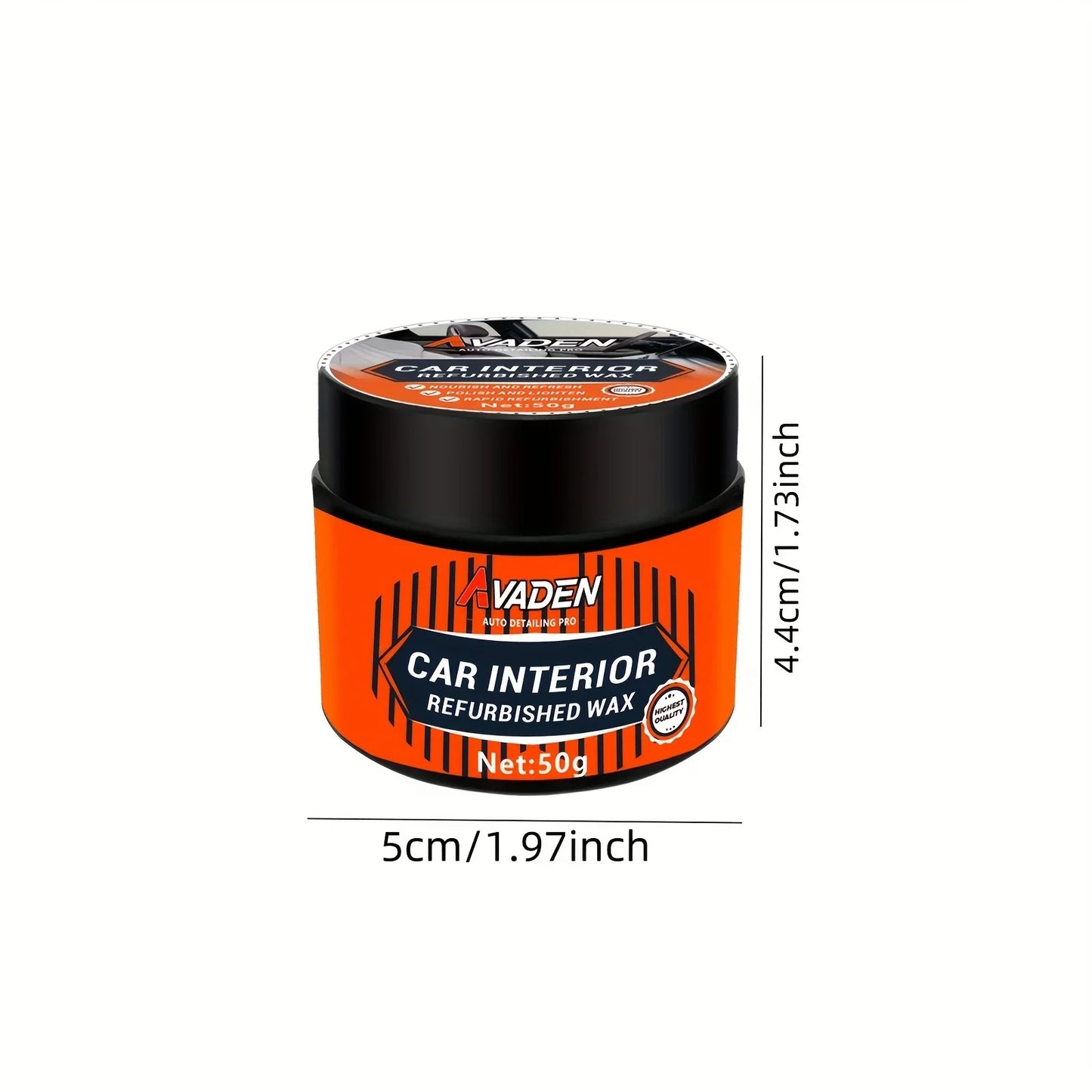 Greedy Tree Car Plastic Restorer Wax – Dashboard & Interior Polish