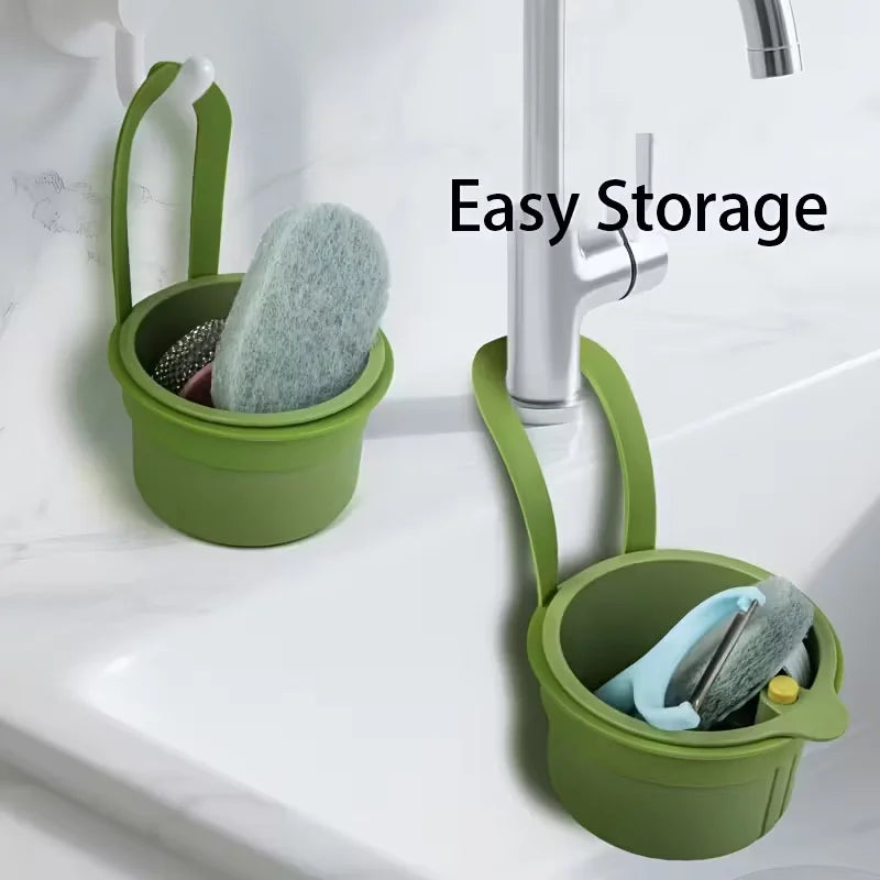 Multi-Functional Food Strainer Sink Organizer for Kitchen & Bathroom Use - Efficient Drainage And Storage Solution Peaceful Pleasures Health and Wellness
