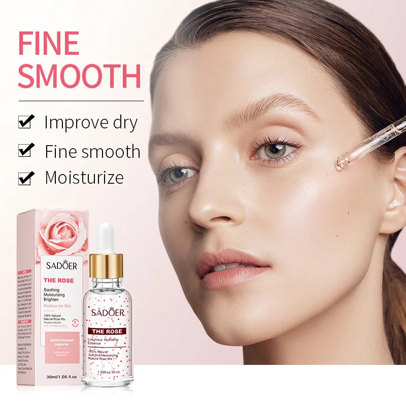 Rose Gold Luxury Face Serum – Hydrating & Brightening 30ml