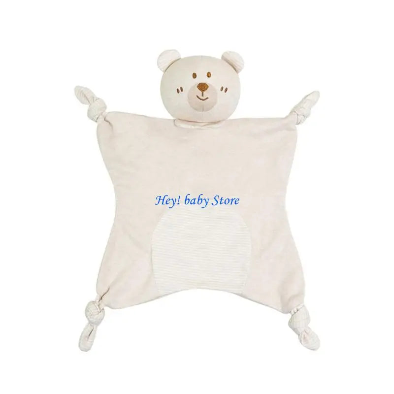 Soft Baby Security Blanket PP Cotton Animal Soothing Towel