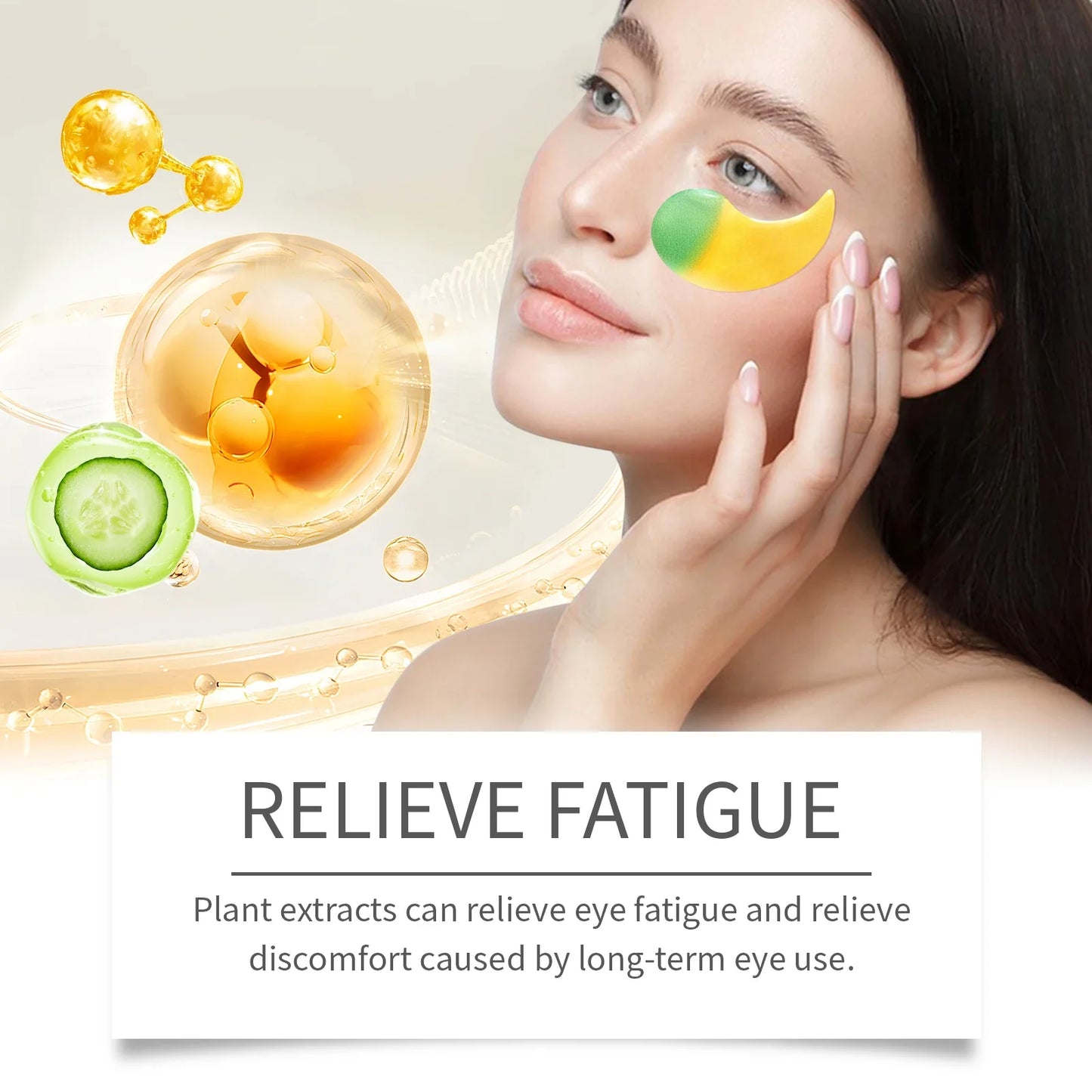 EELHOE Cucumber Eye Mask Patches – Dark Circles & Bags 60pc