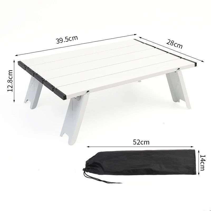 Mini Aluminum Alloy Folding Table | Portable Camping Table