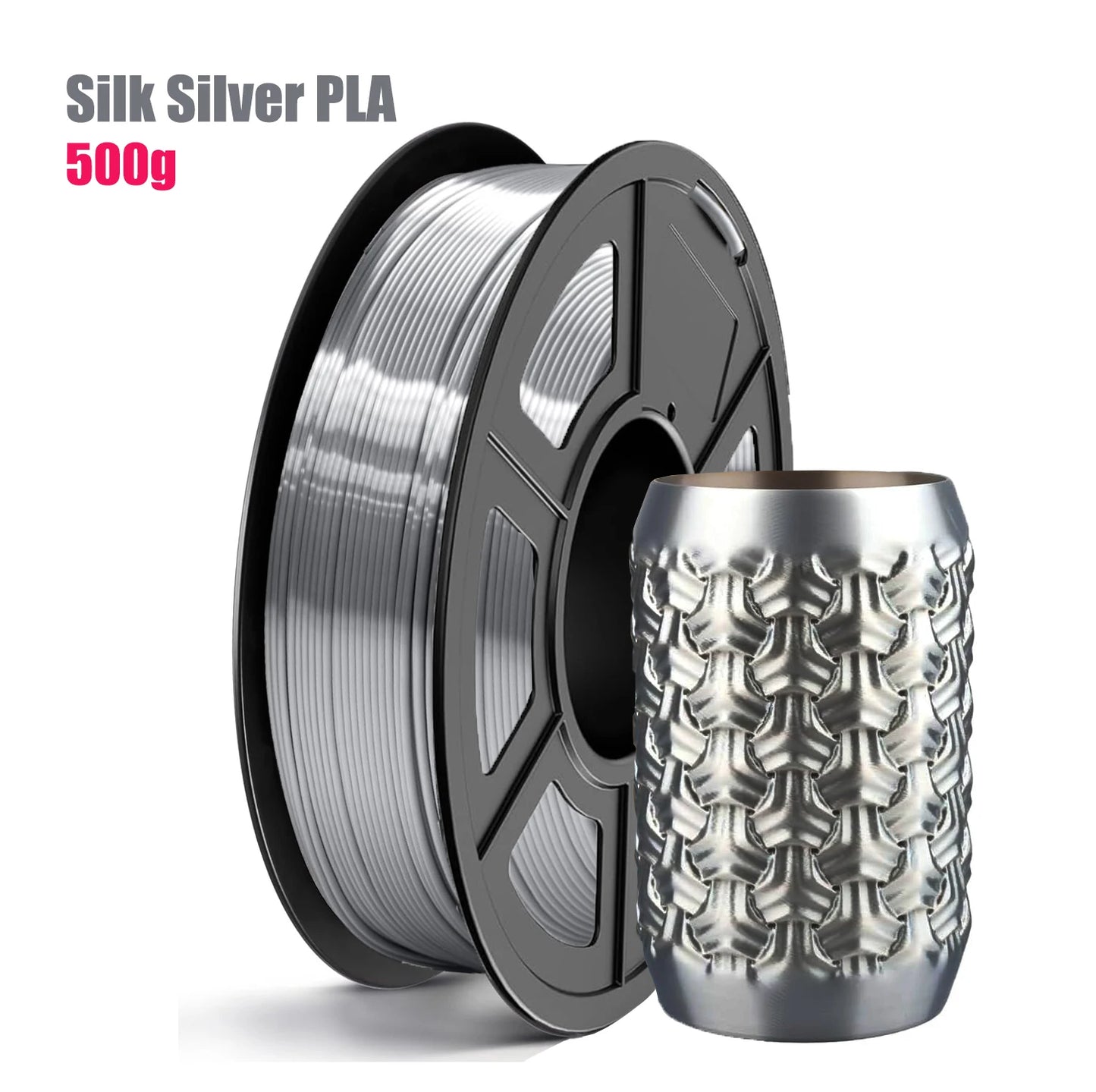 Silk PLA Filament 1.75mm Gold & Silver 250g – DINGSUN 3D
