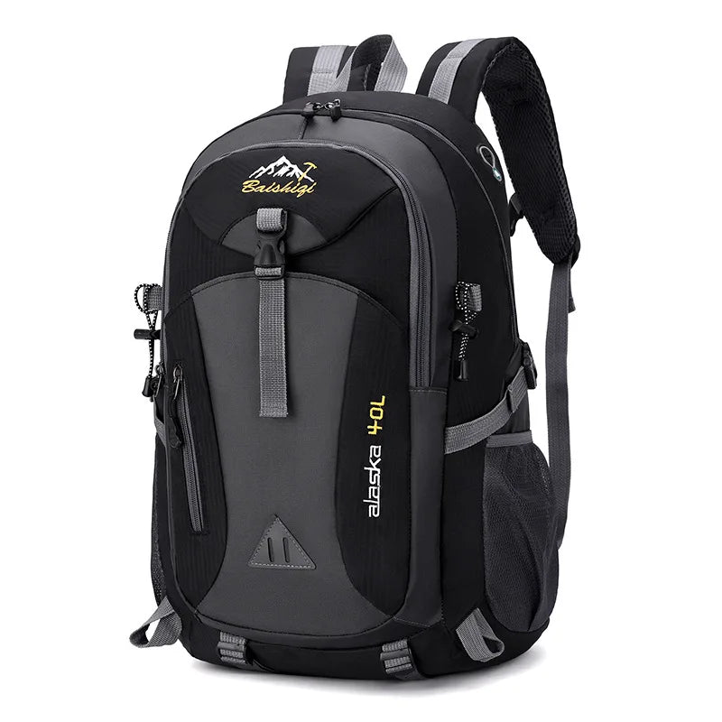 Outdoor Sports Backpack Water-Resistant Hiking Backpack for Men Leisure Travel Sports Bag New Camping Mountaineering Backpack Peaceful Pleasures Health and Wellness 1ps 6