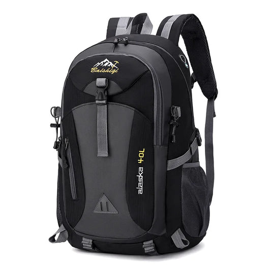 Outdoor Sports Backpack Water-Resistant Hiking Backpack for Men Leisure Travel Sports Bag New Camping Mountaineering Backpack Peaceful Pleasures Health and Wellness 1ps 6