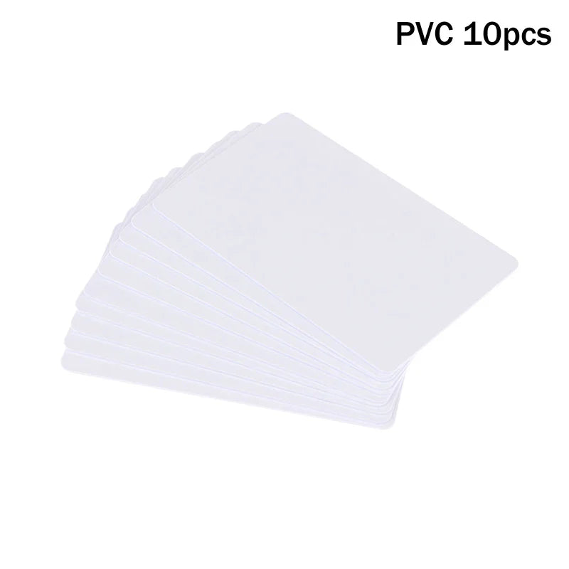 10-Pack Rewritable 125KHz RFID Blank PVC Cards T5577 EM4305
