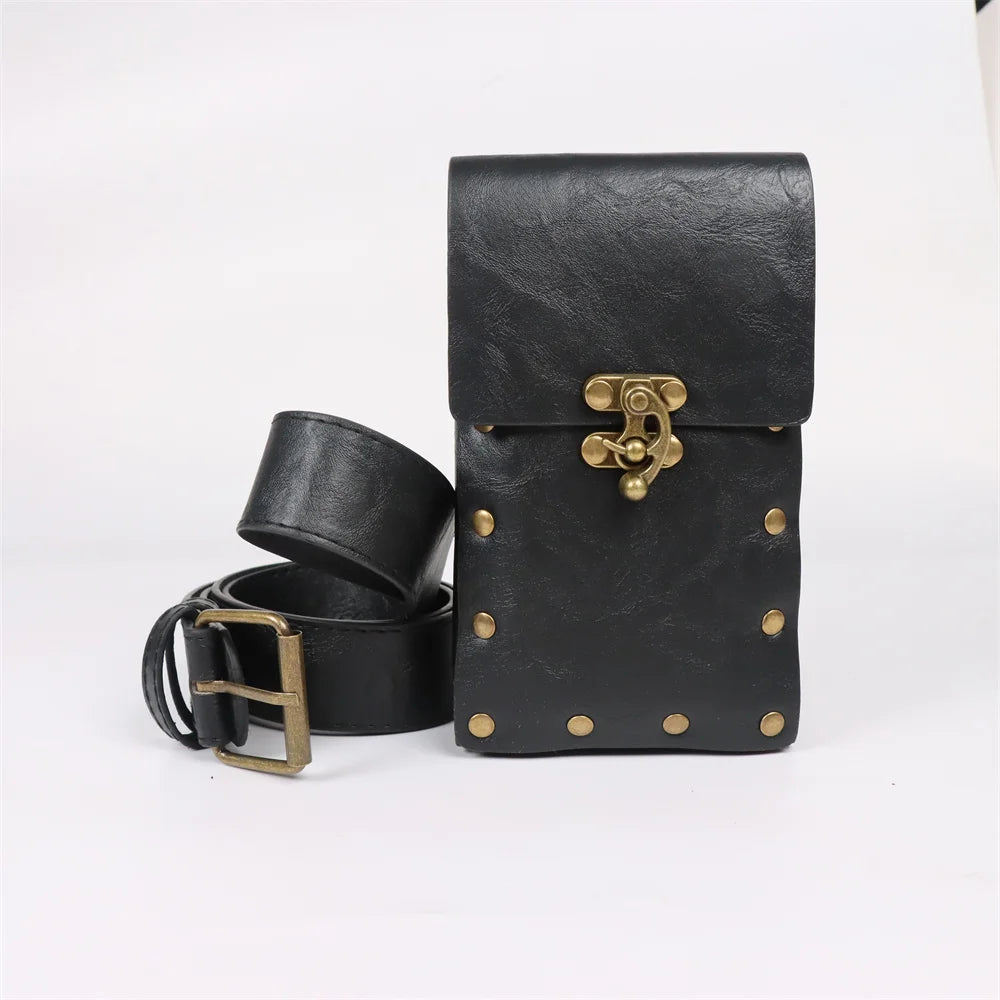 Belt Pouches Waist Bag Fanny Cellphone Holdre Cosplays Medieval