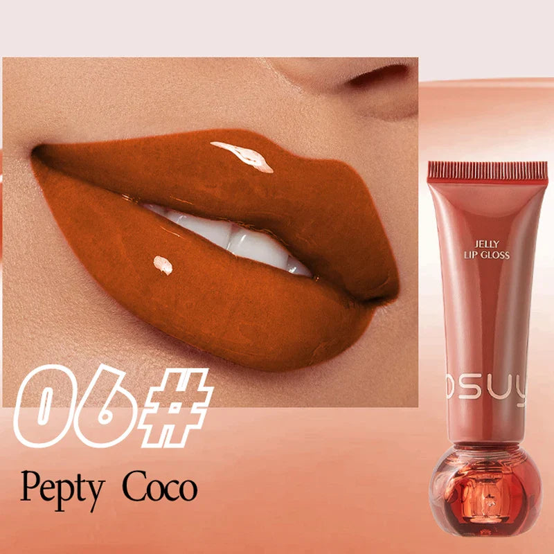 Moisturizing Jelly Lip Gloss – Waterproof & Non-Stick