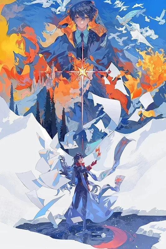 Lord of the Mysteries Anime Canvas Poster | Unframed Wall Art