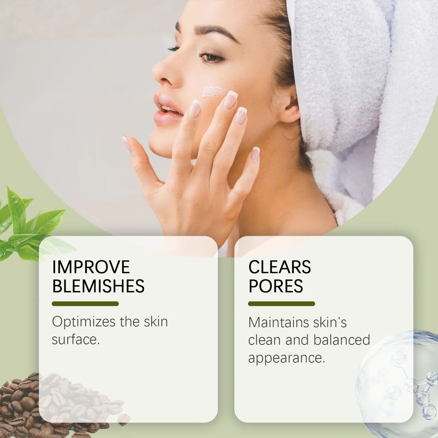 OUHOE Herbal Anti-Acne Cream – Blemish, Pore & Whitening Treatment