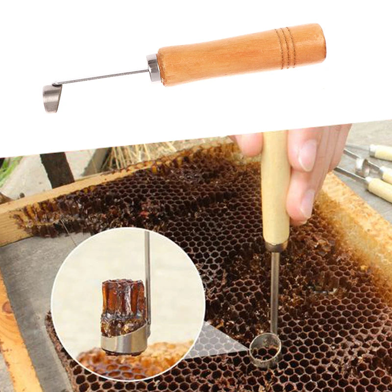 Beekeeping Device Beehive Cleaning Scraper Functional Honey Remover Beekeepers Supplies For Beekeeper Garden Equipments 1 Piece Peaceful Pleasures Health and Wellness