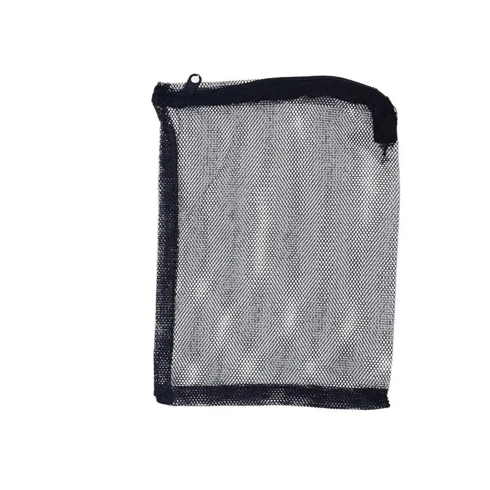 Isolation Bag Nylon Filter Bag Black White Reusable Filter Net Bag for Aquarium Fish Tank Pond Media Isolation Bag Peaceful Pleasures Health and Wellness 30X40