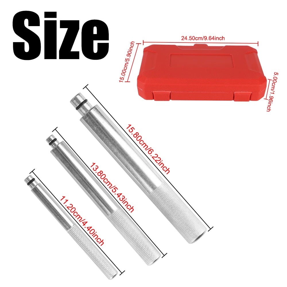 17 Pcs Wheel Bearing Removal Tool Kit Seal Driver Installer Remover Automotive Aluminum Alloy Repair Set Peaceful Pleasures Health and Wellness