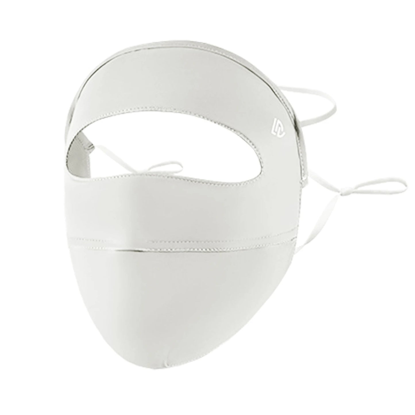 Ice Silk Sun Protections Mask For Women UPF50+ UV Protections Breathable Outdoor Use Peaceful Pleasures Health and Wellness White
