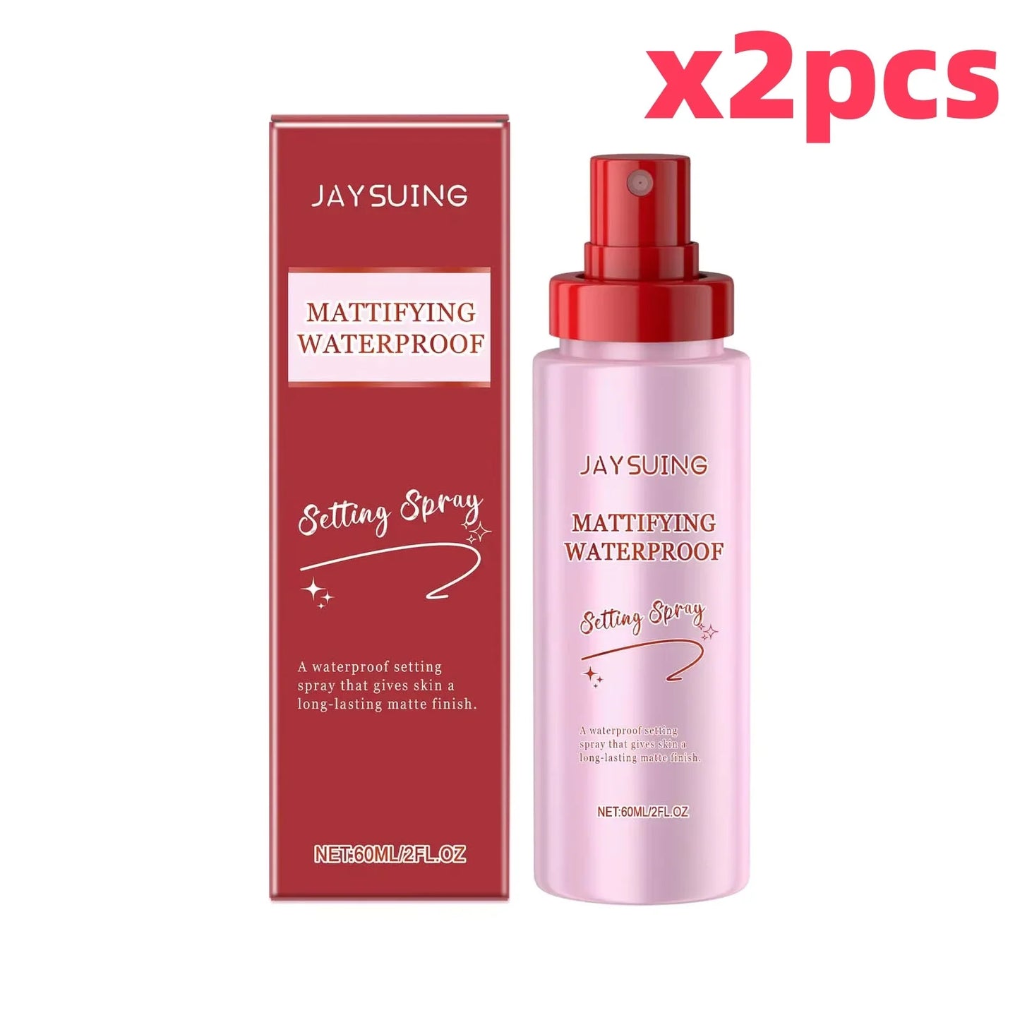 Jaysuing Matte Makeup Setting Spray – Waterproof & Oil Control