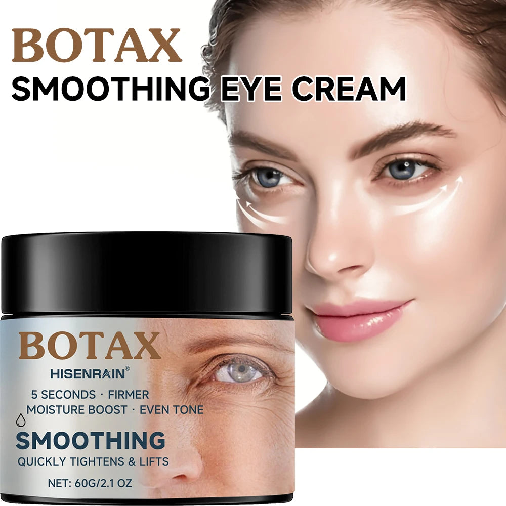 HISENRAIN Botax Eye Cream Moisturizing & Hydrating Anti-Aging Treatment, Reduce Dark Circles Wrinkles Puffy Eyes. Peaceful Pleasures Health and Wellness
