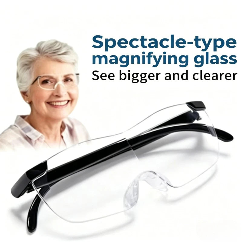 300% Handheld Magnifying Glass – Frameless Pocket Magnifier