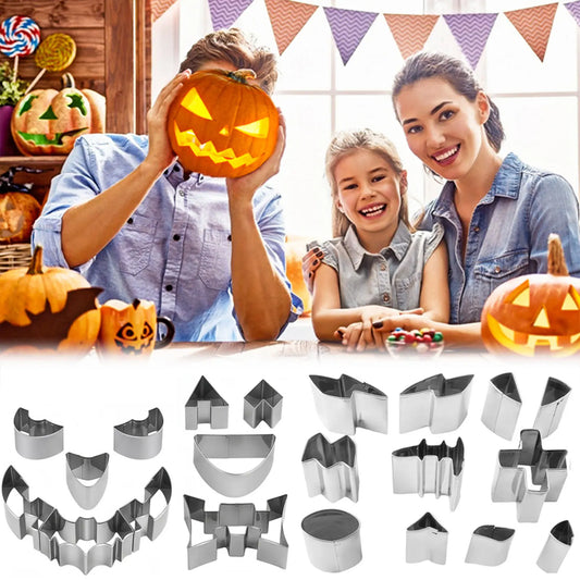 Halloween Pumpkin Carving Kit – Safe Stainless Steel Tools for Kids Pumpkin Carving Kit Peaceful Pleasures Health and Wellness