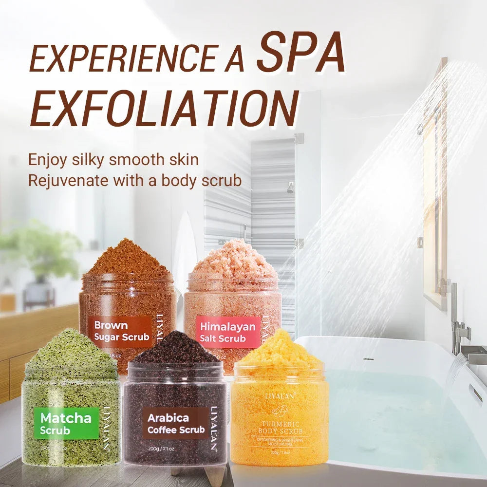 Sea Salt Body Scrub – 5 Scents, Exfoliating & Moisturizing Peaceful Pleasures Health and Wellness