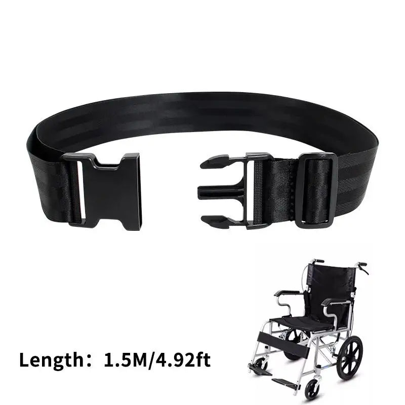 Wheelchair Seat Belt Adjustable Lap Waist Restraint – Anti-Fall