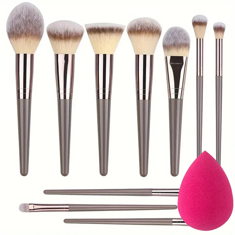 RUNTOIN Professional Makeup Brush Set 3-20 PCS – Soft & Fluffy