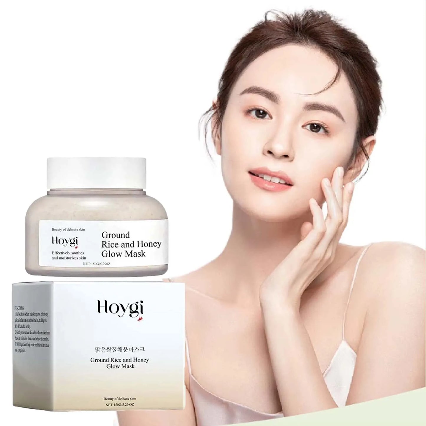 Rice & Honey Face Mask – Hydrating, Brightening, Pore Minimizing