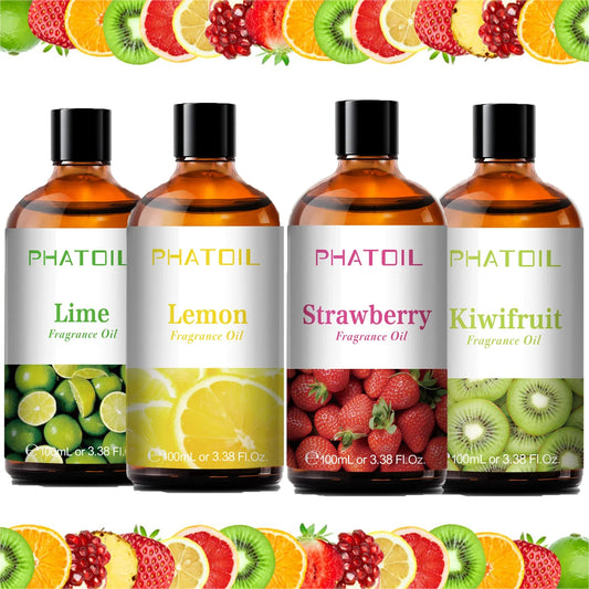 PHATOIL 100ml Fruity Fragrance Oil – Diffuser & Candle Making Fragrance Oil Oasis Select