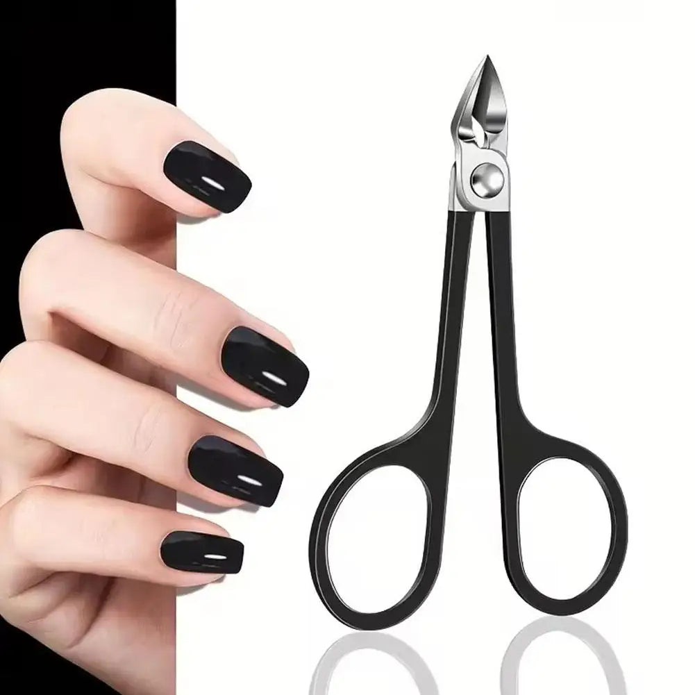 Precision Curved Cuticle Nipper | Stainless Steel Sharp Blades