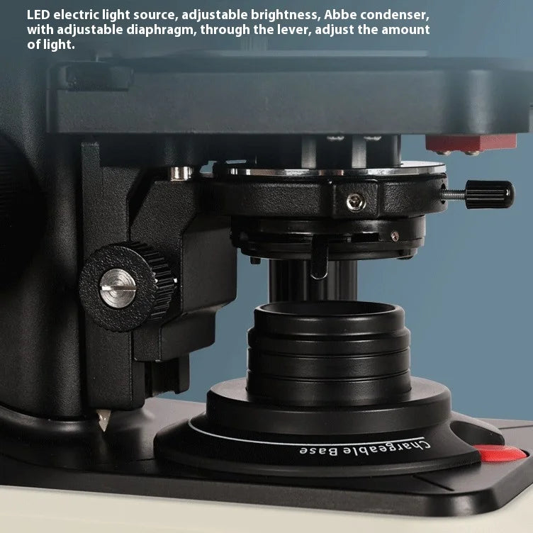 Electronic Binocular Biological Microscope Optical Instrument for Teaching and Research Experiments Peaceful Pleasures Health and Wellness