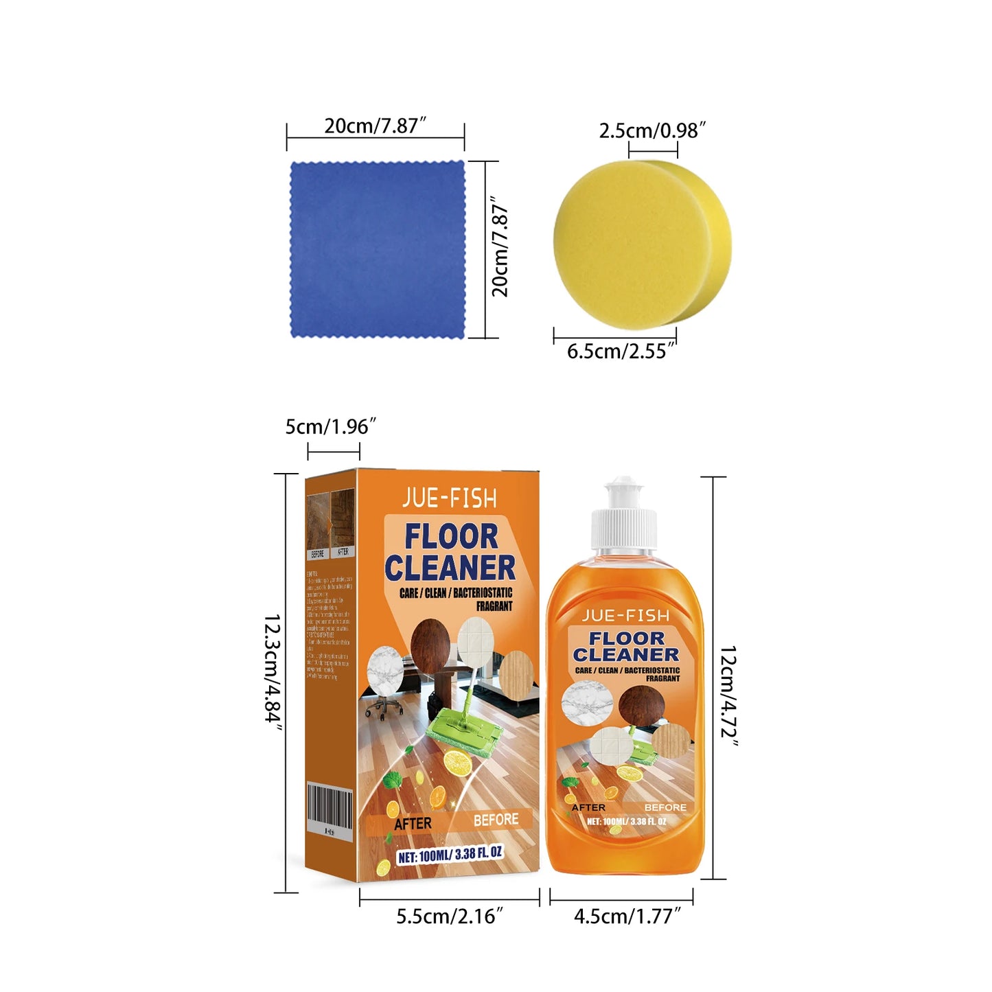 Multi-Surface Floor Cleaner | Stain Removal, Polish & Brighten