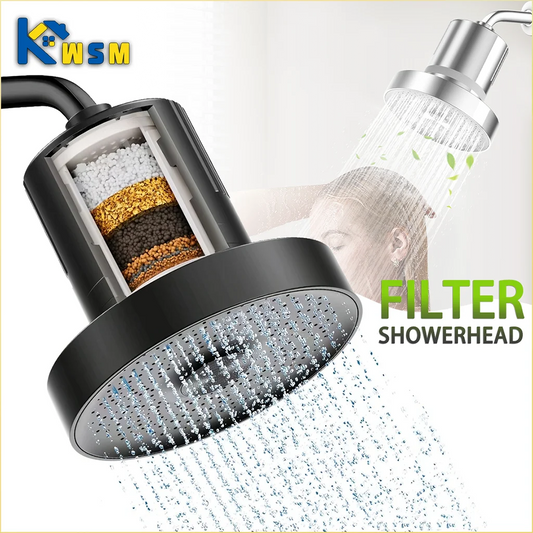 High Pressure Filtered Shower Head – 15-Stage Chlorine Filter Filtered Shower Head Oasis Select