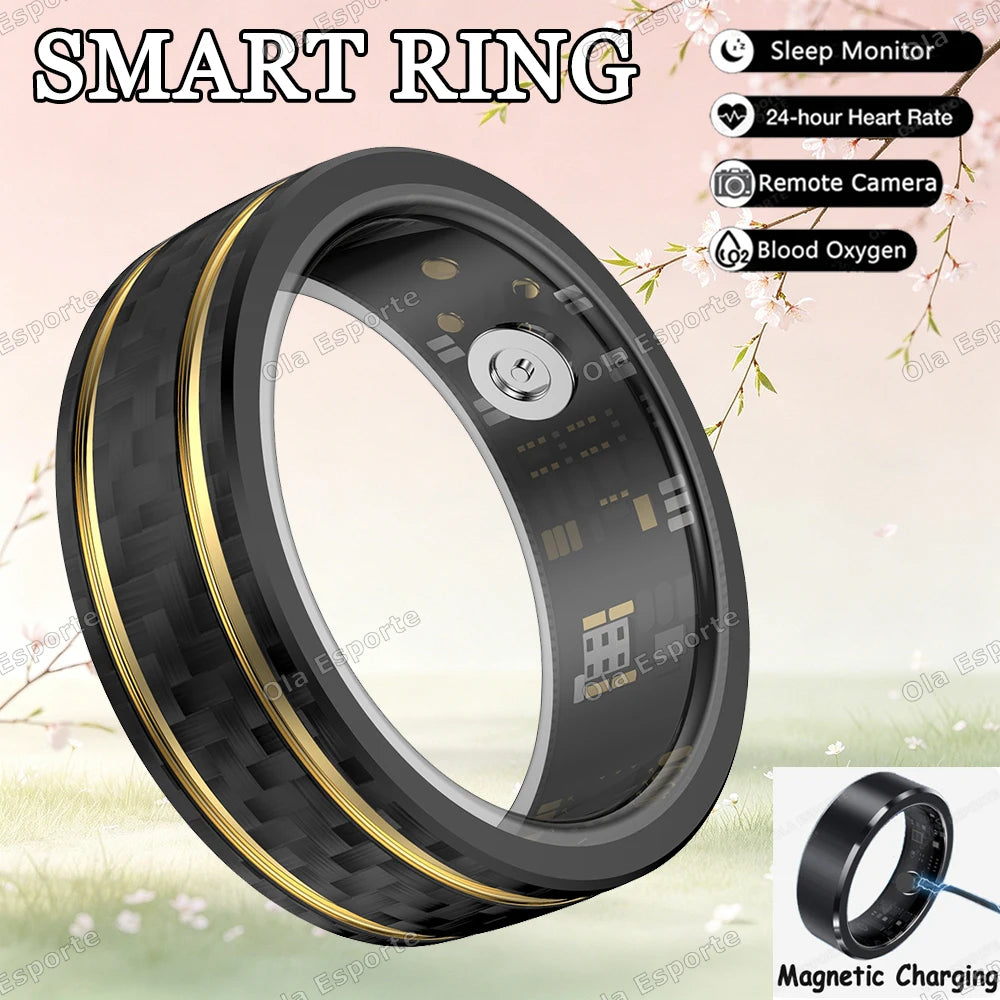 Smart Ring – Heart Rate, Sleep & SpO₂ Monitor | IP68
