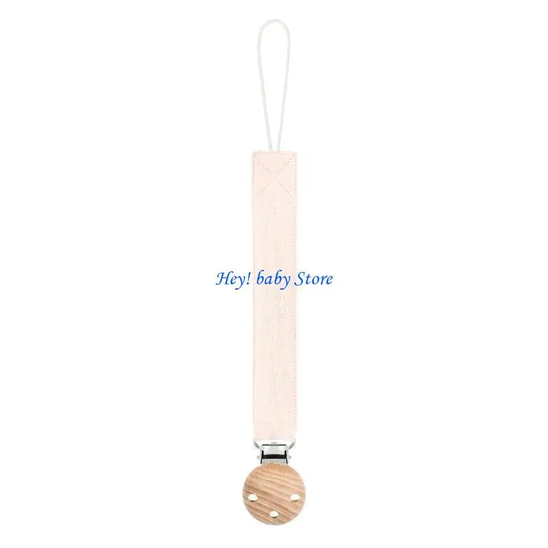 Baby Pacifier Clip Cotton Rope Teether Soother – 25 Colors