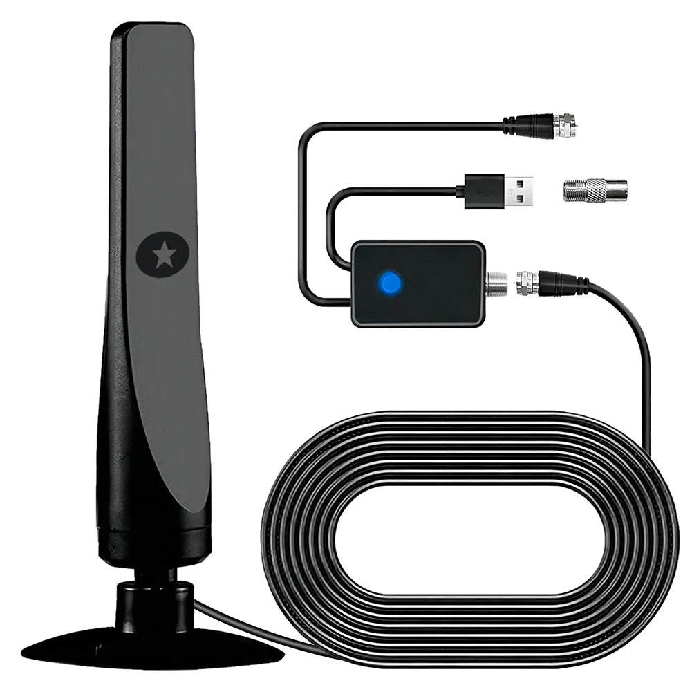 Portable HDTV Antenna with Amplifier – Indoor & Outdoor Peaceful Pleasures Health and Wellness