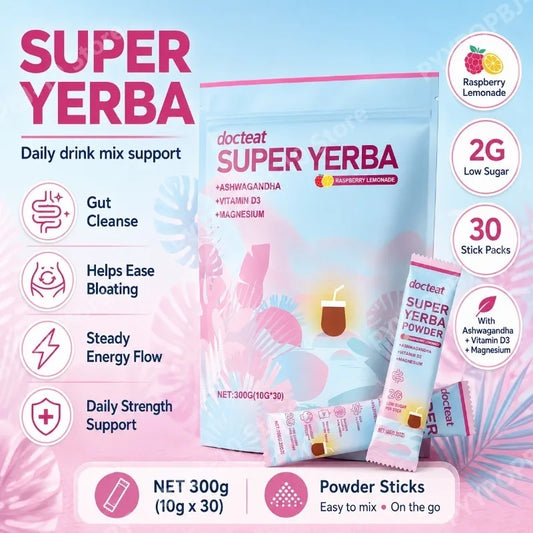 Ma Dai Tea Powder Ashwagandha Vitamin D3 Magnesium 30 Sticks Wellness Drink Mix Peaceful Pleasures Health and Wellness