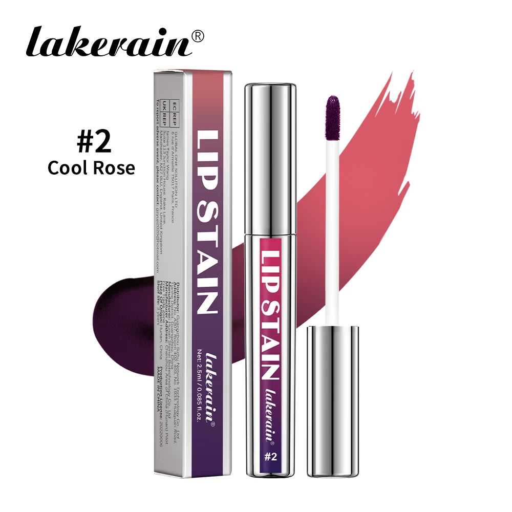 Lakerain 3pc Peel Off Lip Stain Set | Waterproof Long-Lasting Tint