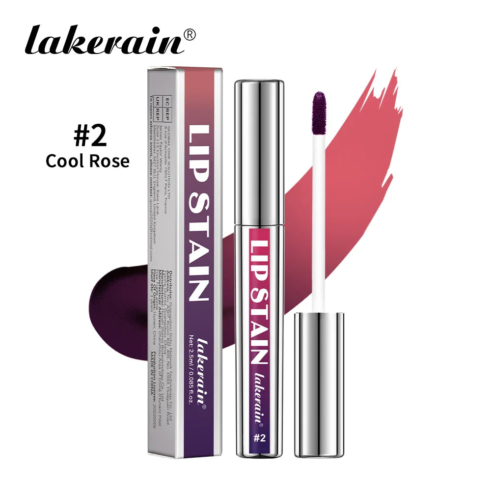 Peel Off Lip Stain Kit – 3 Rose & Pink Waterproof Shades