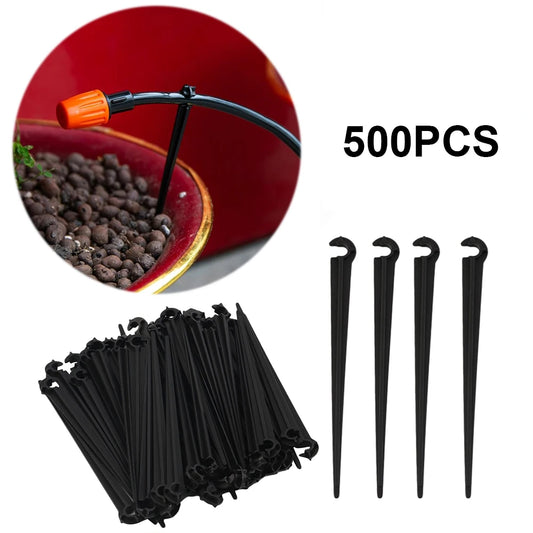 500-Pack Drip Irrigation Support Stakes for 1/4" Tubing Peaceful Pleasures Health and Wellness spain