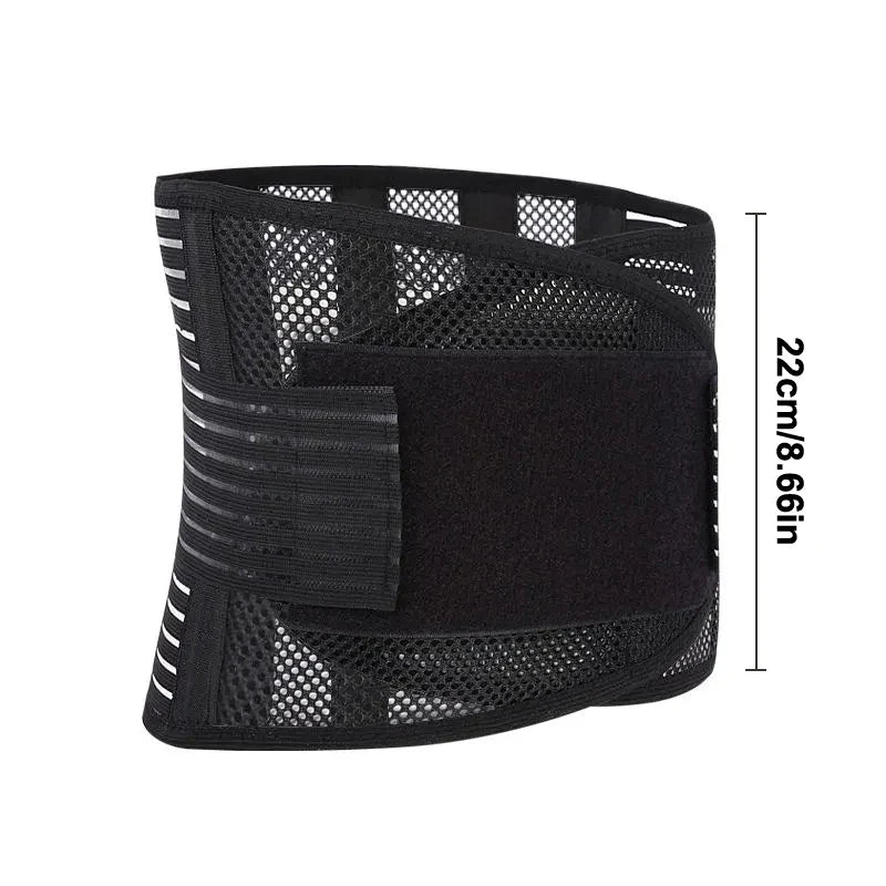 Breathable Lumbar Support Belt with 5 Stays | Men & Women