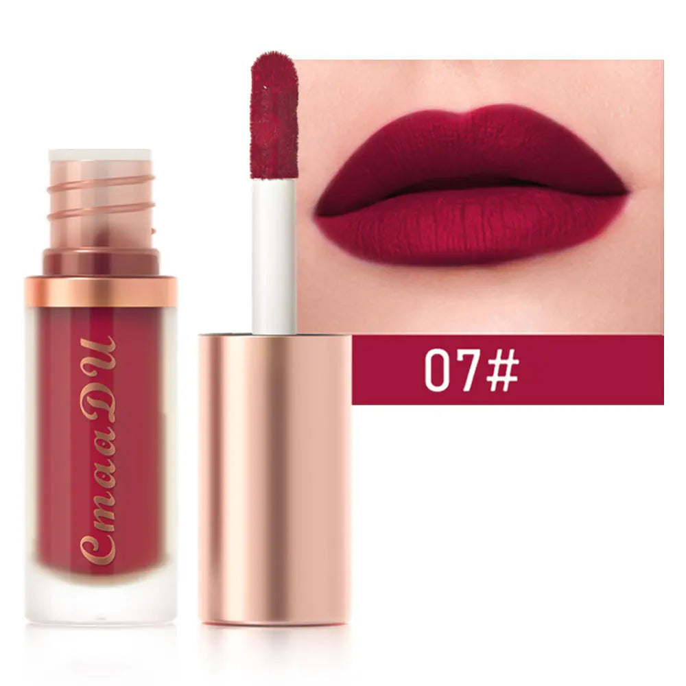 Cmaadu Matte Velvet Lip Gloss – Waterproof Long-Lasting Lipstick