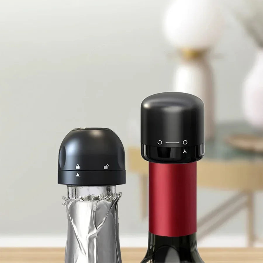 Silicone Champagne & Wine Bottle Stopper | Vacuum Seal
