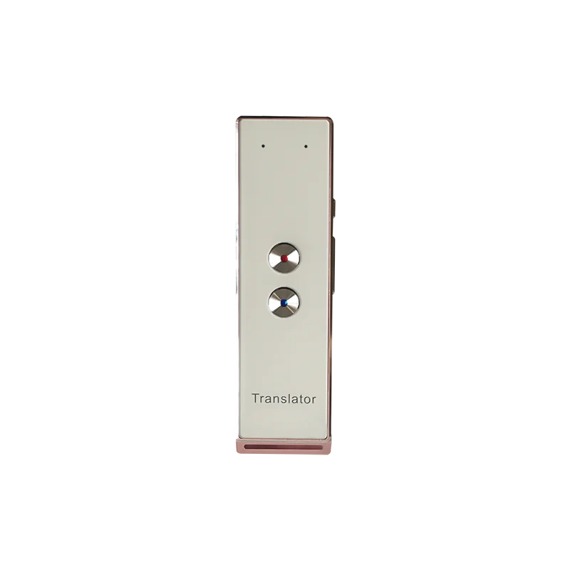 Wireless Voice Translate 40 Languages Multi Smart Instant for Business Travel Study Translated 2 Way Real Time Voice Translator Peaceful Pleasures Health and Wellness X9 rose gold