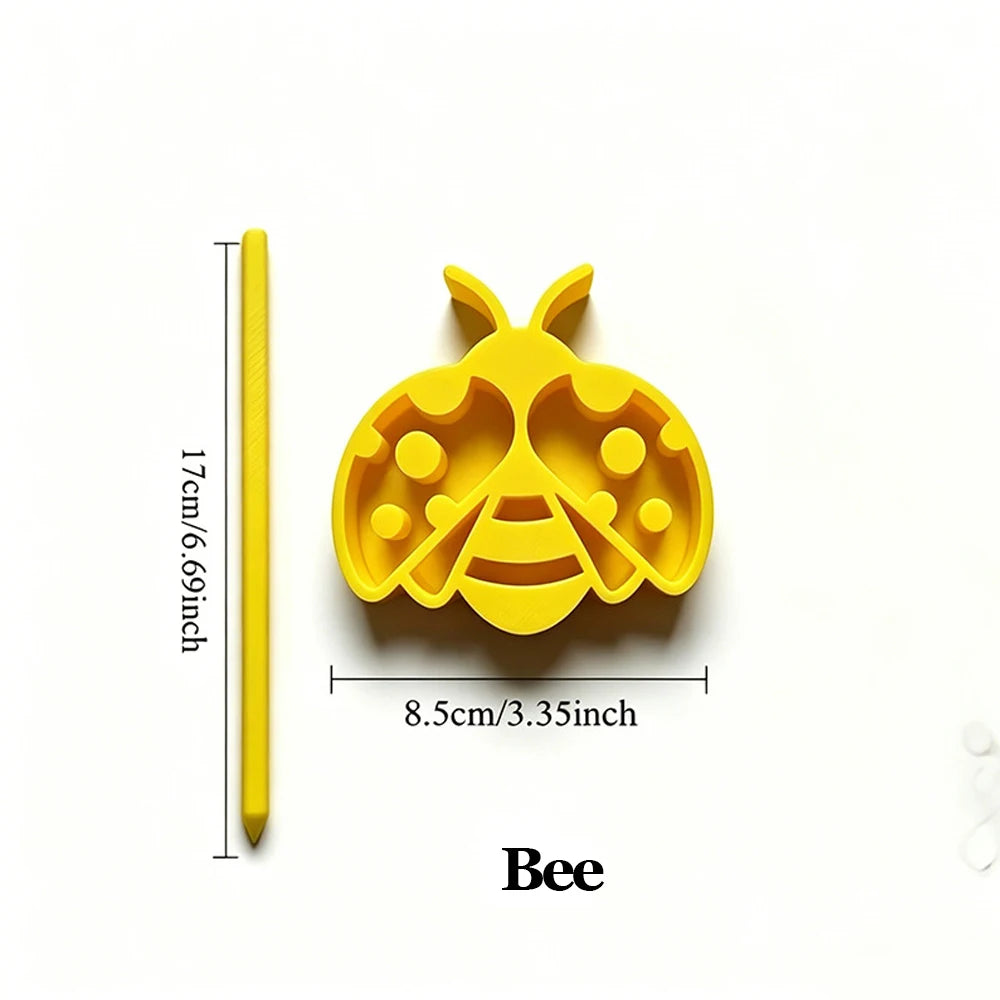 Bee & Butterfly Water Feeder | Garden Stake Drinking Station Garden Pollinator Feeder Peaceful Pleasures Health and Wellness Bee