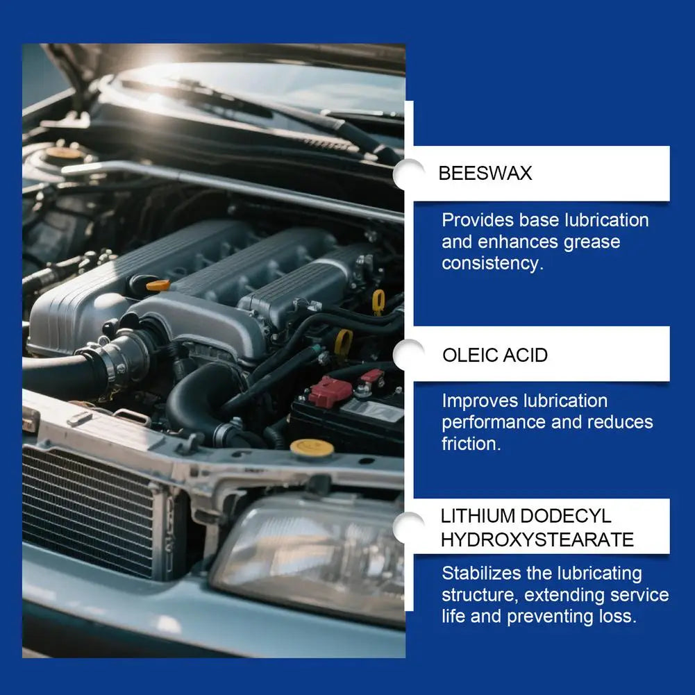 Lithium Vehicle Grease for High-Temperature Lubrication Peaceful Pleasures Health and Wellness
